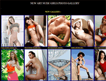 Tablet Screenshot of new-art-nude.net